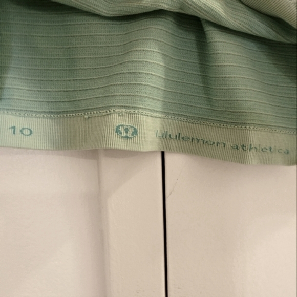 Teal Lululemon long sleeve shirt - Picture 3 of 3